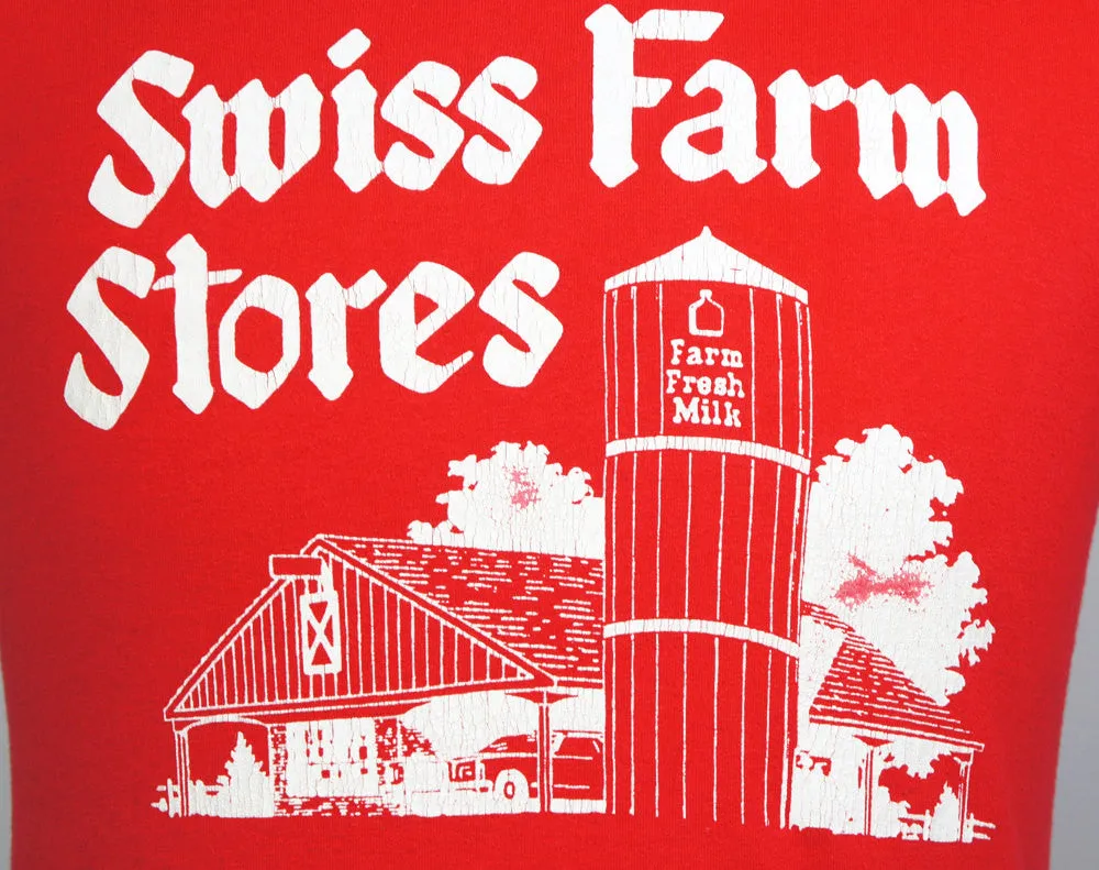 1980's Swiss Farm Stores T-Shirt - Size S