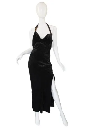 1990s Galliano for Christian Dior Velvet Gown