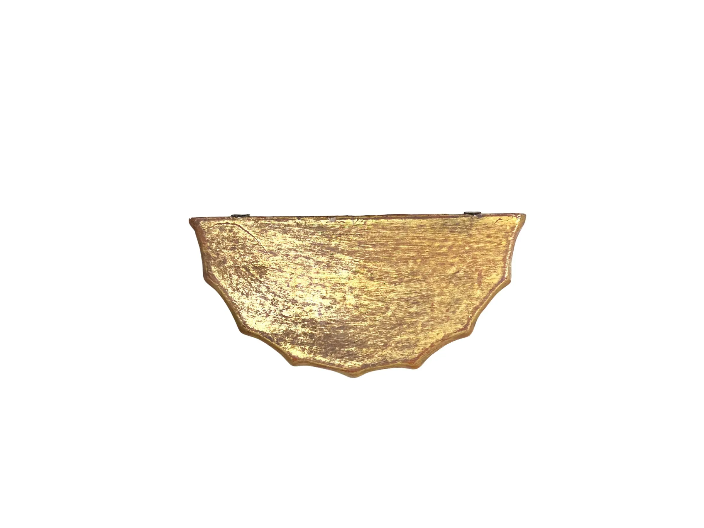 A Pair, Vintage Gold Gilded Brackets