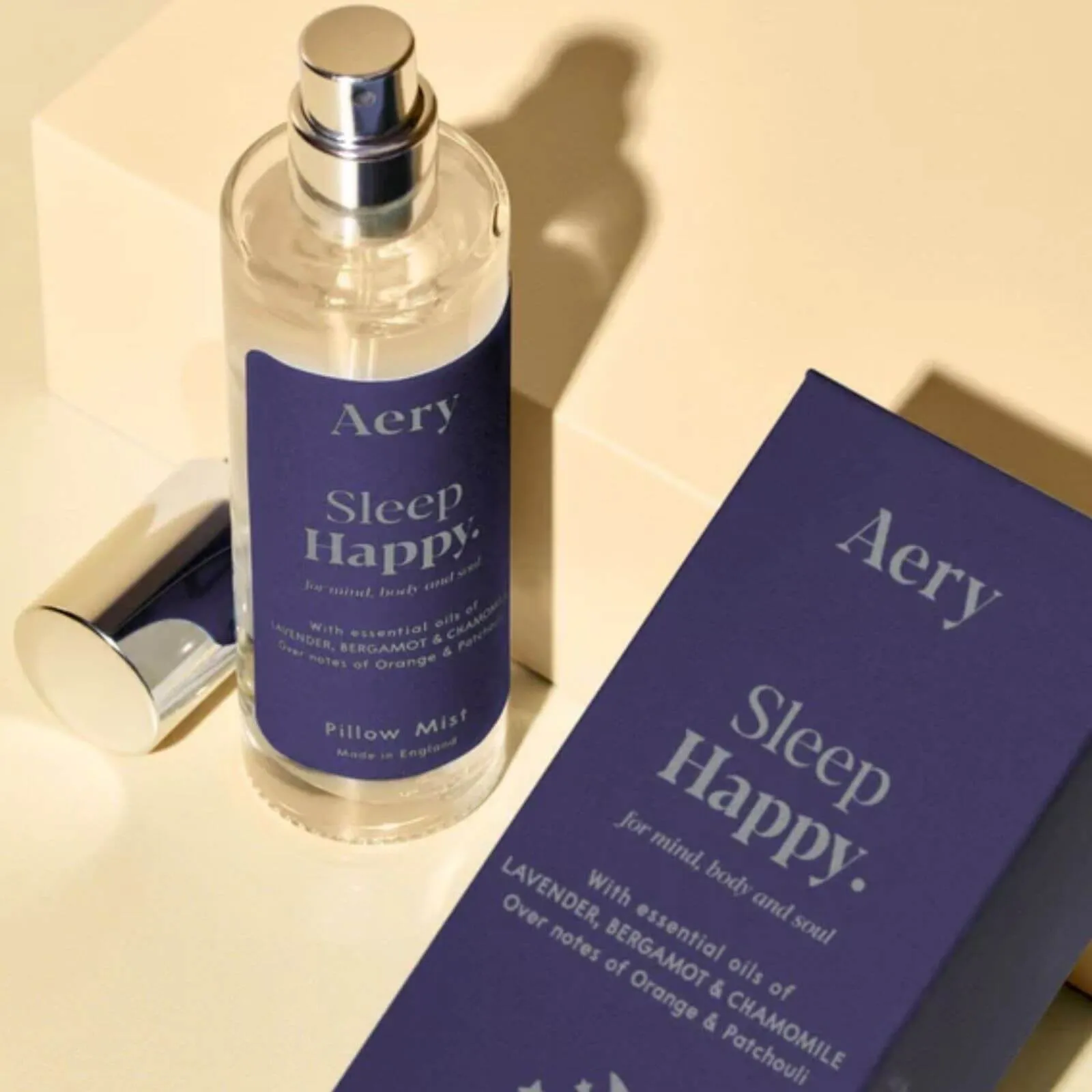 Aery Sleep Happy Pillow Mist - Lavender Bergamot Chamomile
