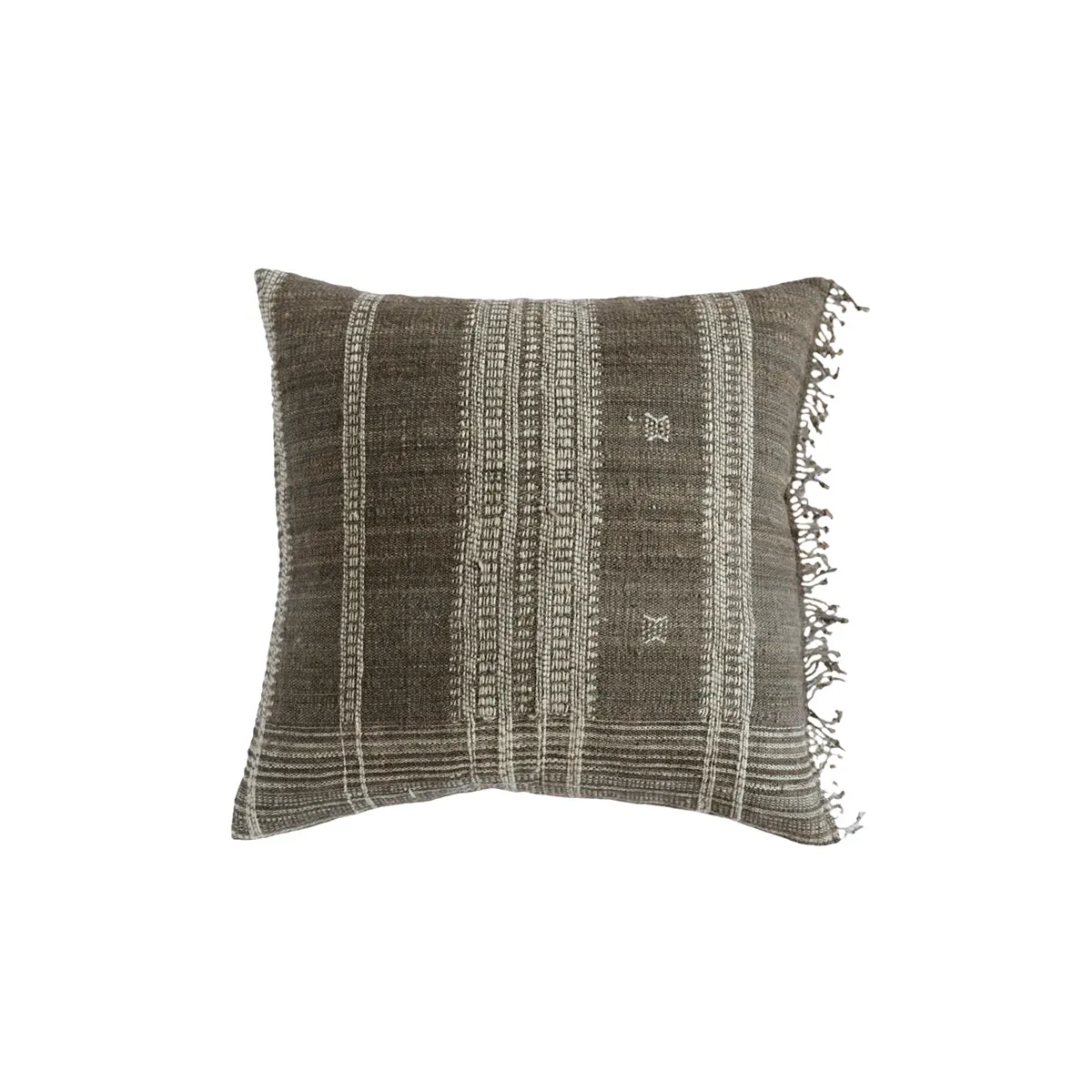 Ash Fringe Pillow