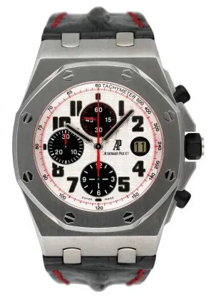 Audemars Piguet Royal Oak Offshore 26170ST Panda Dial Mens Watch With Papers