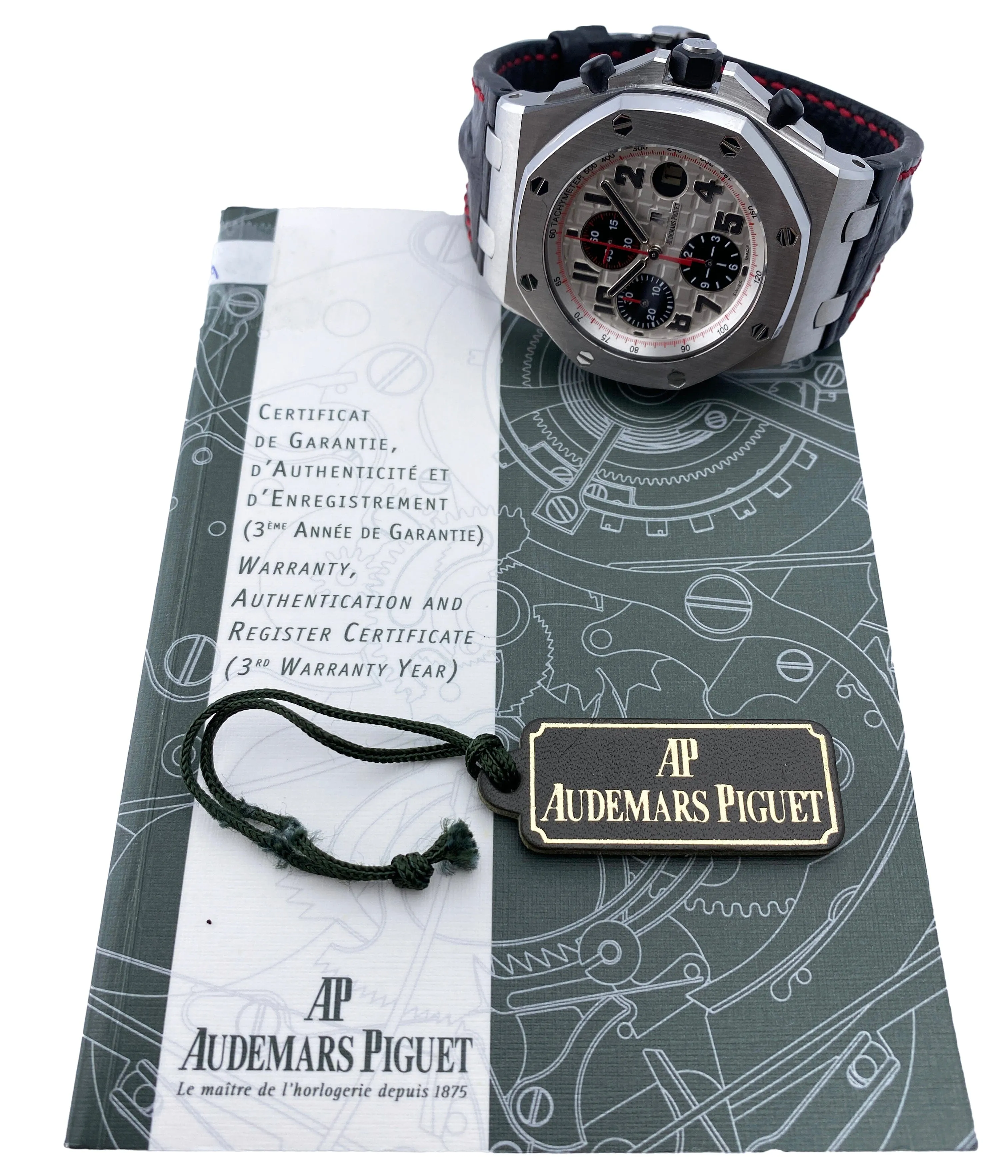 Audemars Piguet Royal Oak Offshore 26170ST Panda Dial Mens Watch With Papers