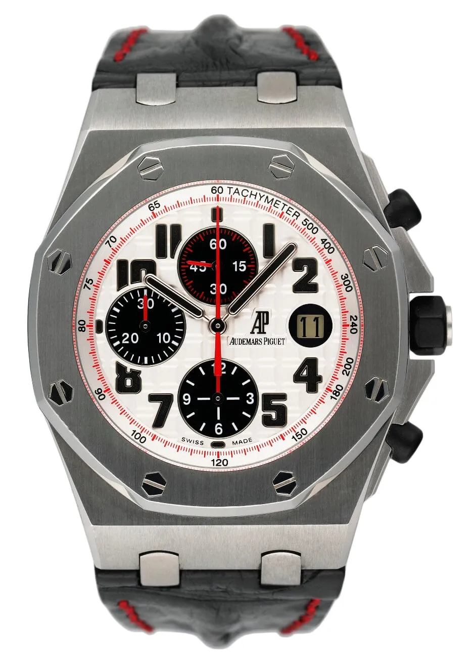 Audemars Piguet Royal Oak Offshore 26170ST Panda Dial Mens Watch With Papers