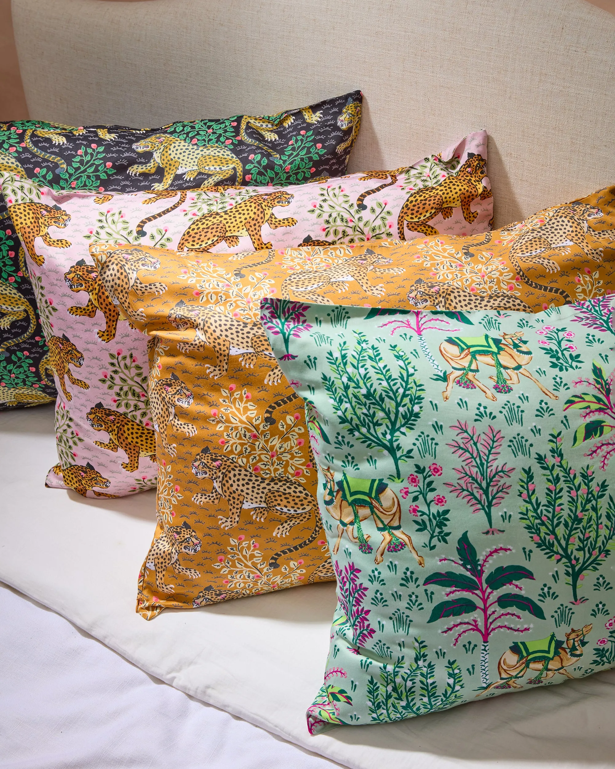 Bagheera - Satin Pillowcase - Blush