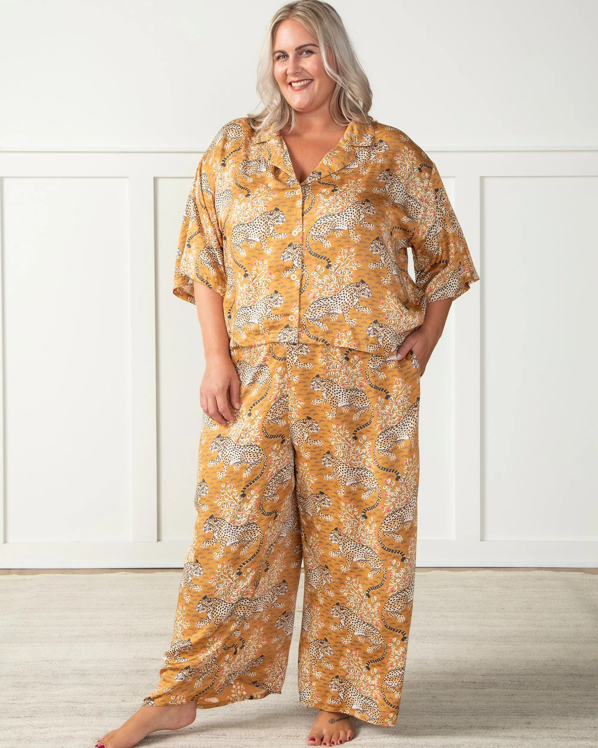 Bagheera - Tall Satin Wildest Dreams Set - Tobacco