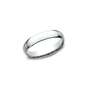 Benchmark Comfort Fit 14K White Gold 4MM Wedding Band LCF14014KW