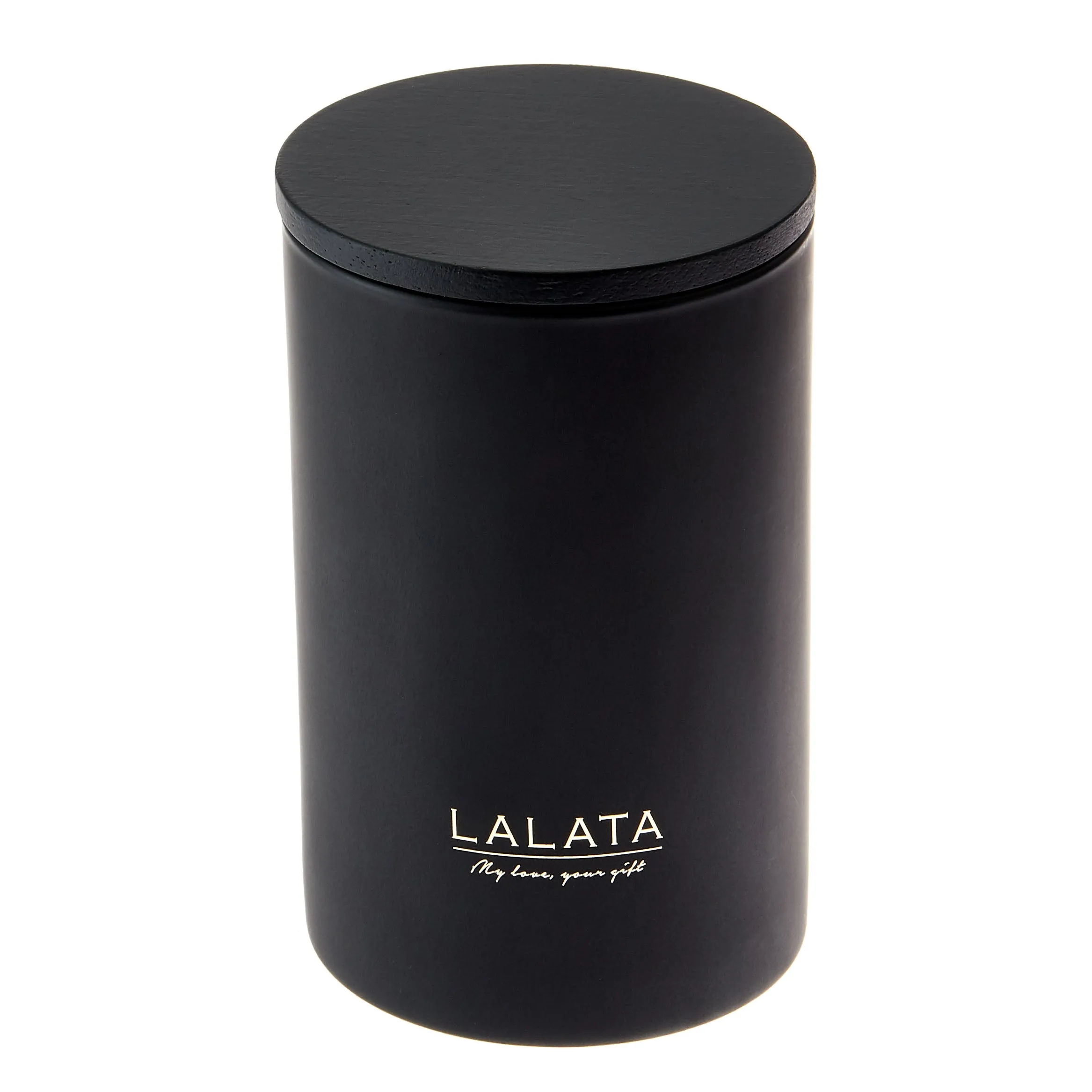 Black Candle - Scented Coconut Mango Amber