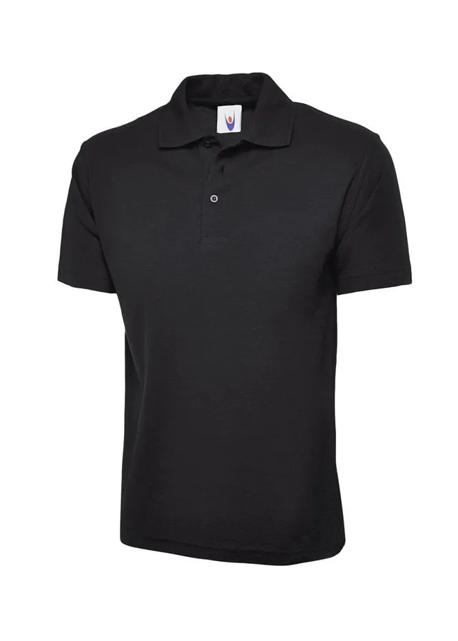 Black Uneek Classic Polo
