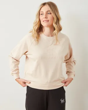 Cappuccino Foam - Down Time Essential Crewneck - Essential Crewneck