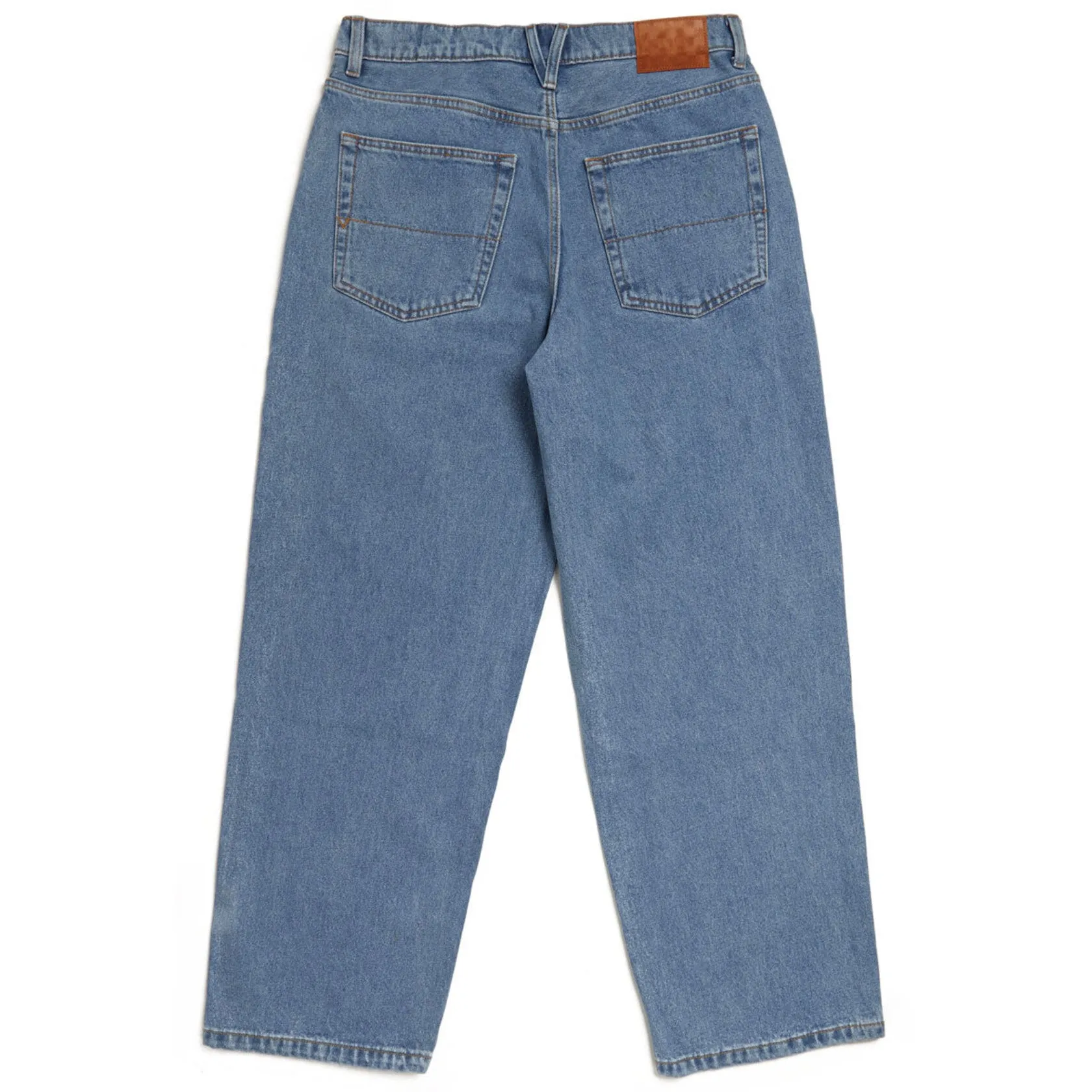Check 5 Baggy Denim (Stonewash Blue)