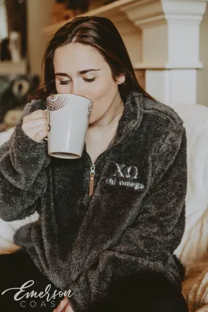 Chi Omega Fuzzy Pullover