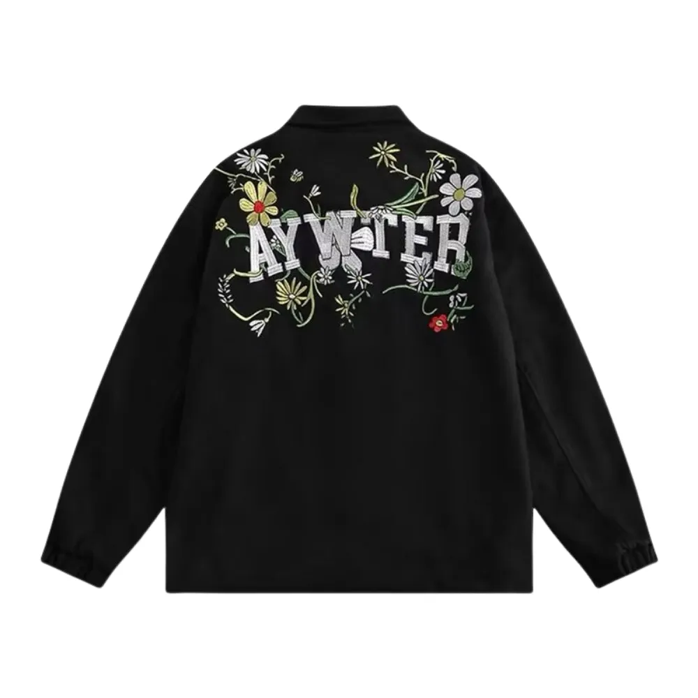 Classic Embroidered Floral Shirt