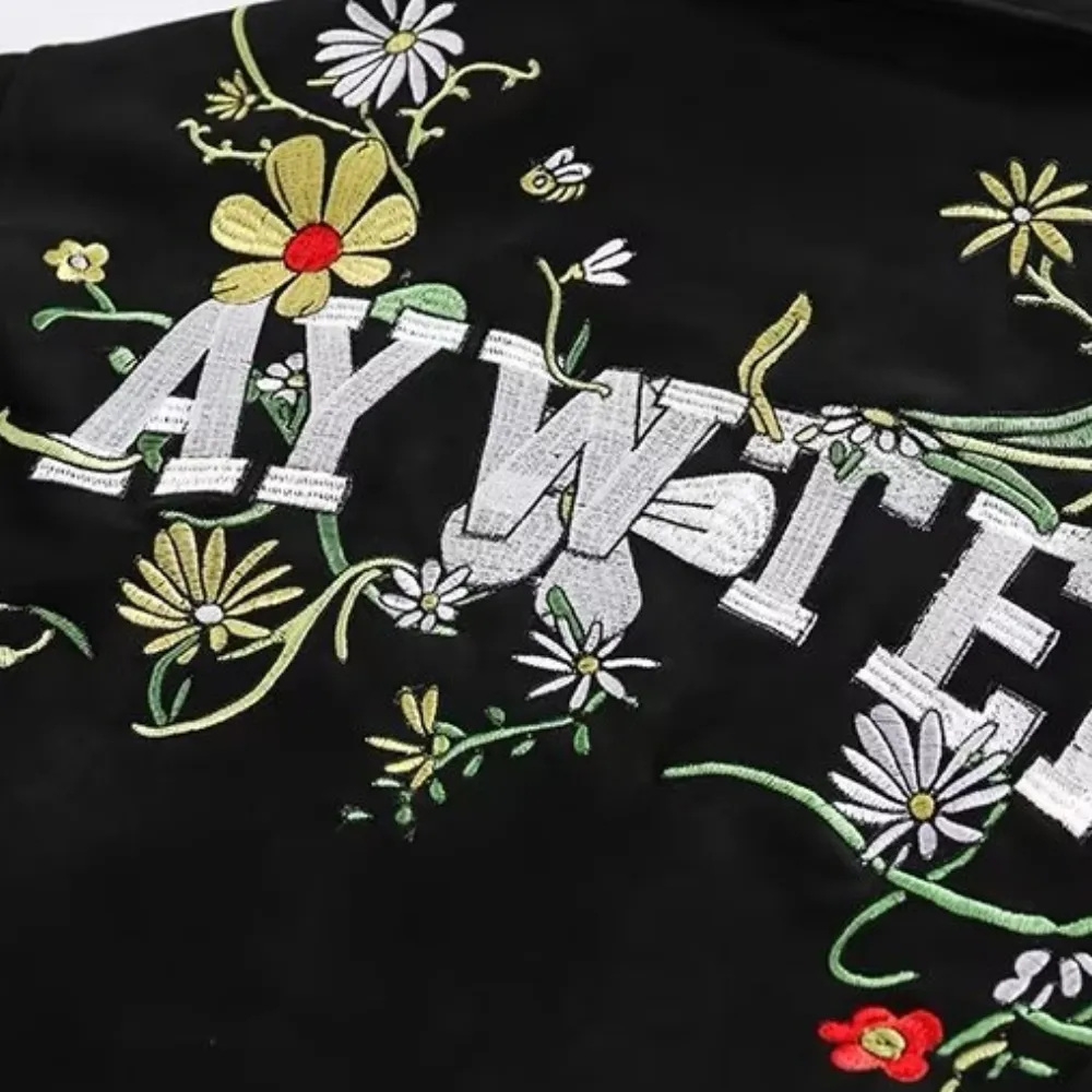 Classic Embroidered Floral Shirt