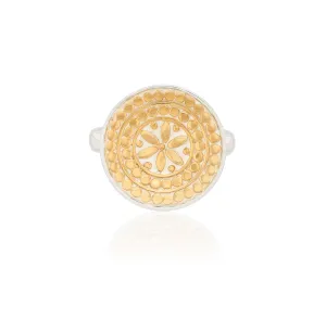 Classic Flower Dish Ring