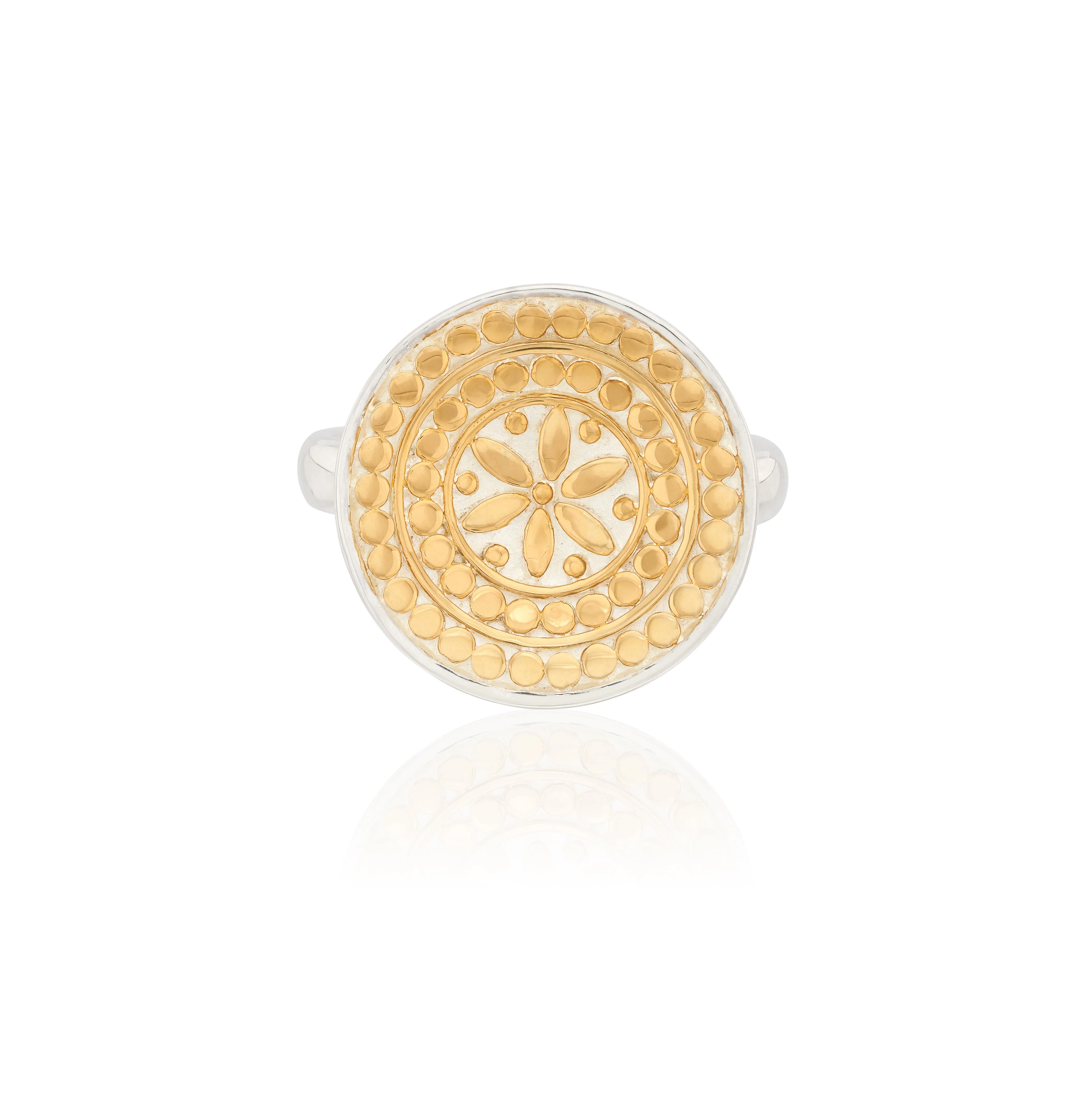 Classic Flower Dish Ring