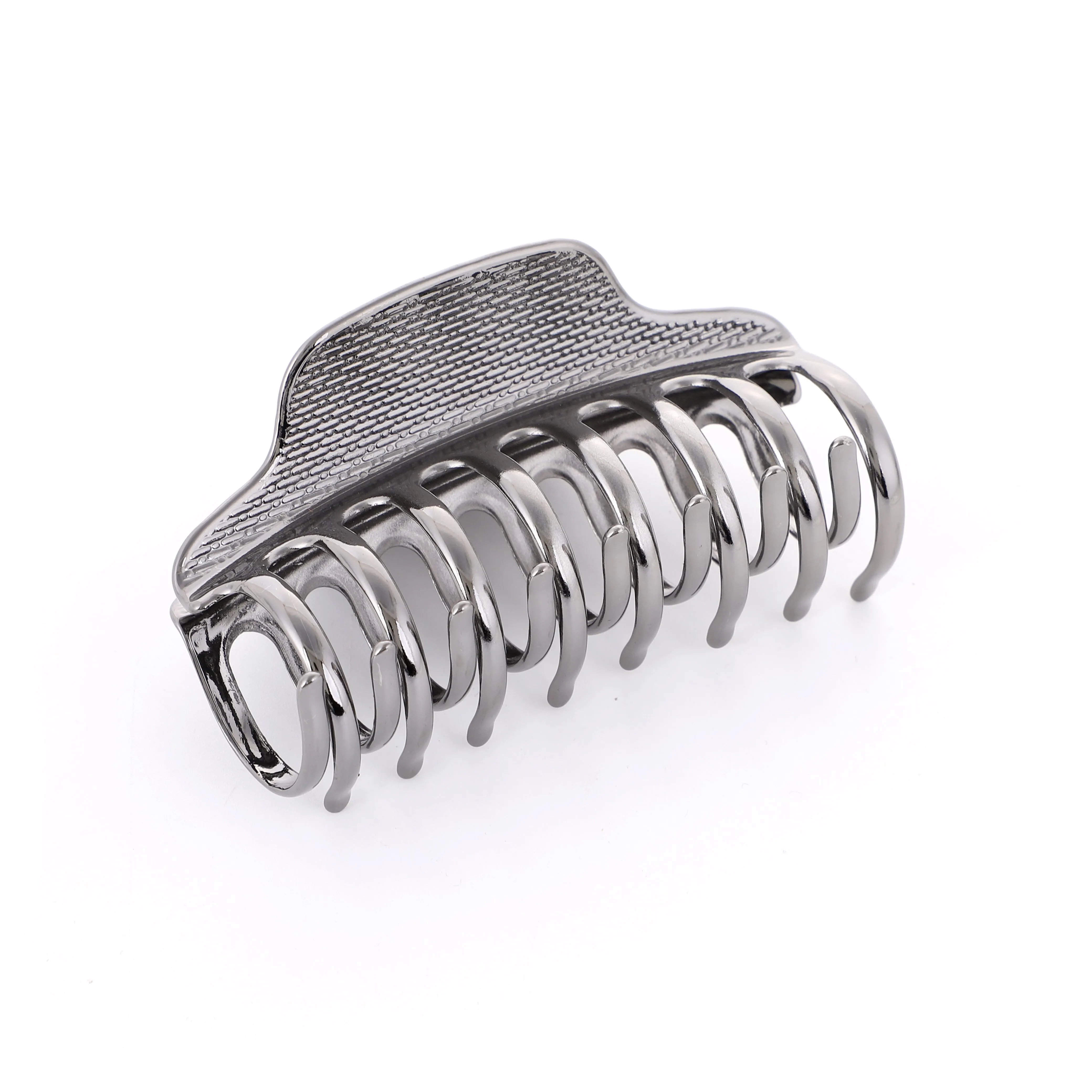 classic metal updo grip hair jaw