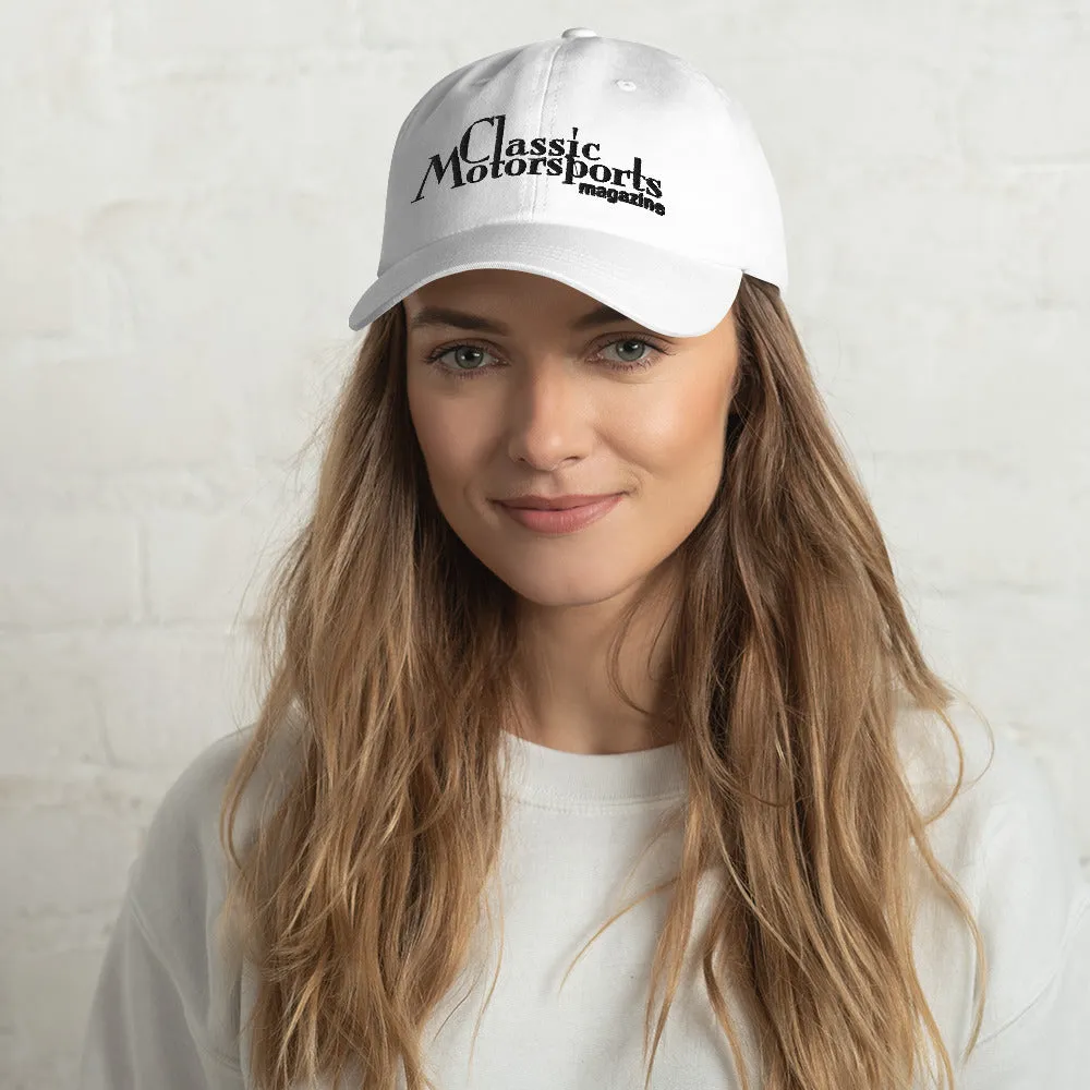 Classic Motorsports "Dad Hat" - Black Logo