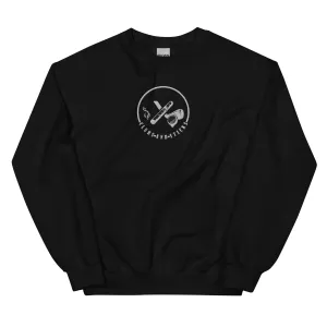 Clubs and Sticks Embroidered Sweatshirt