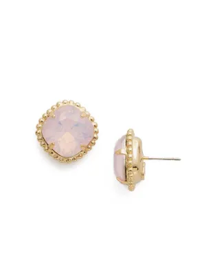 Cushion-Cut Solitaire Stud Earrings - EBX10BGROW