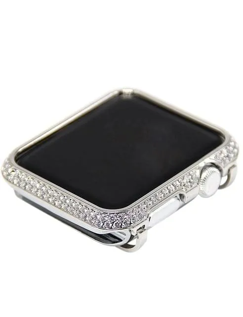 CZ Crystal Stones Case Compatible With Apple Watch
