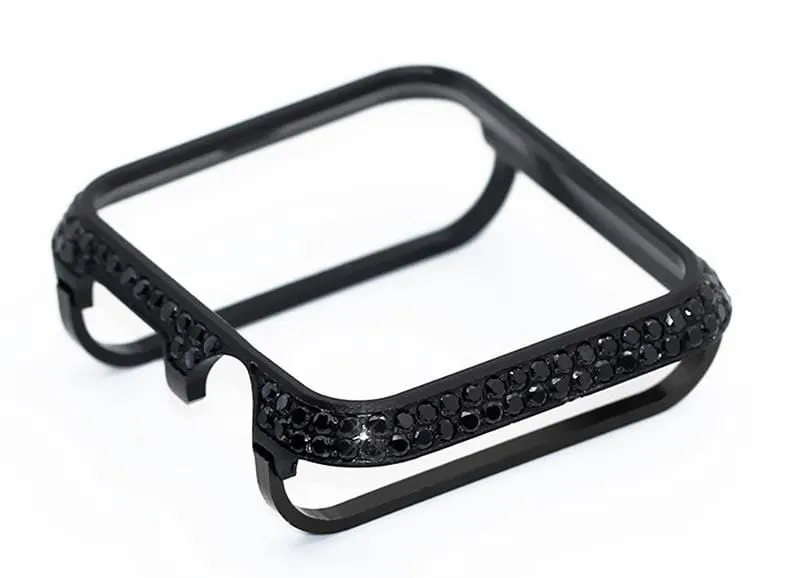 CZ Crystal Stones Case Compatible With Apple Watch