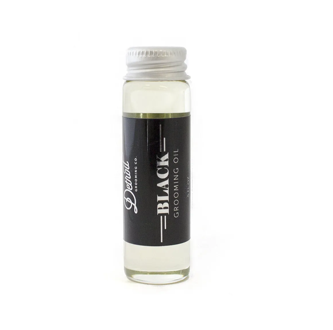 Detroit Grooming Co, Beard Oil, Black, Amber Bourbon