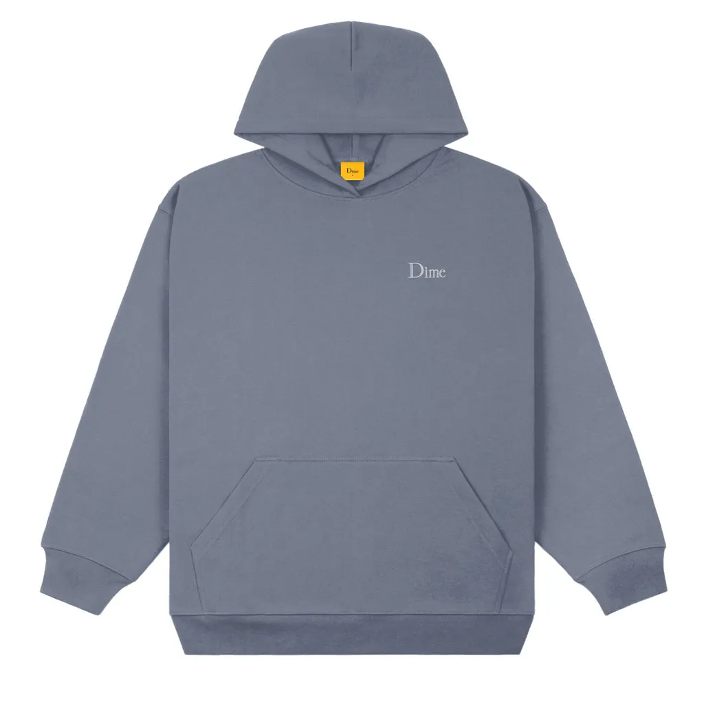 Dime Classic Small Logo Hoodie Iron