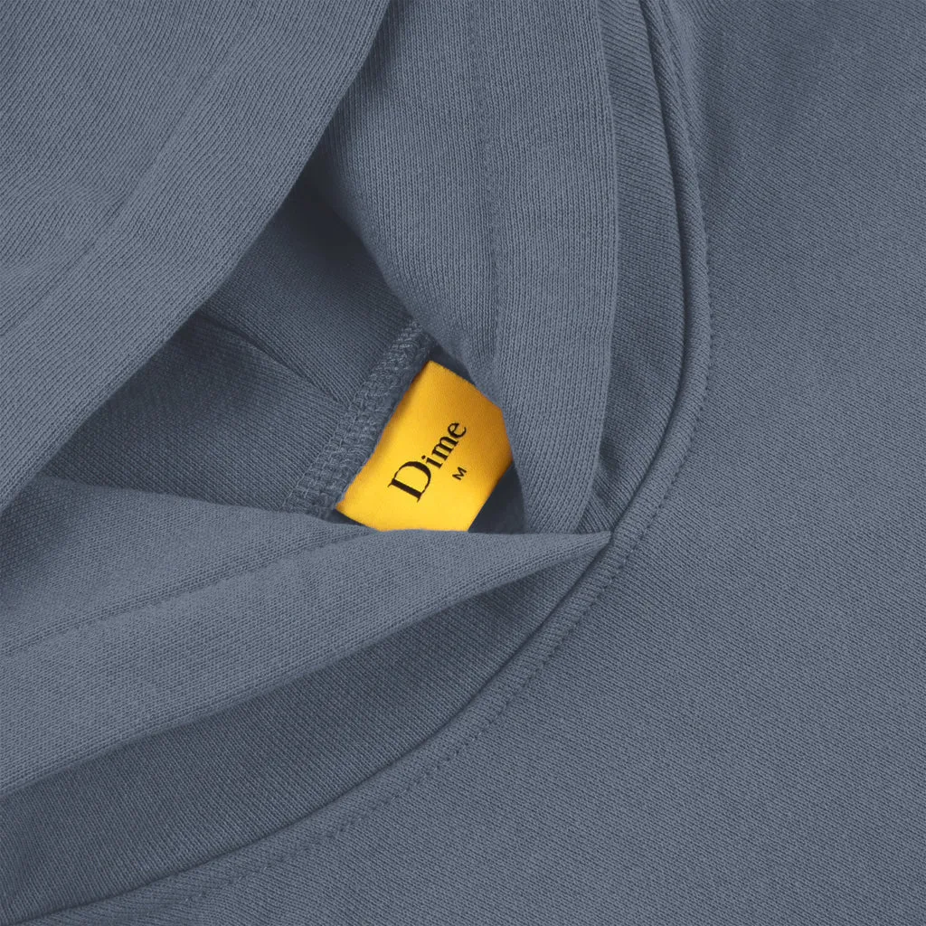 Dime Classic Small Logo Hoodie Iron