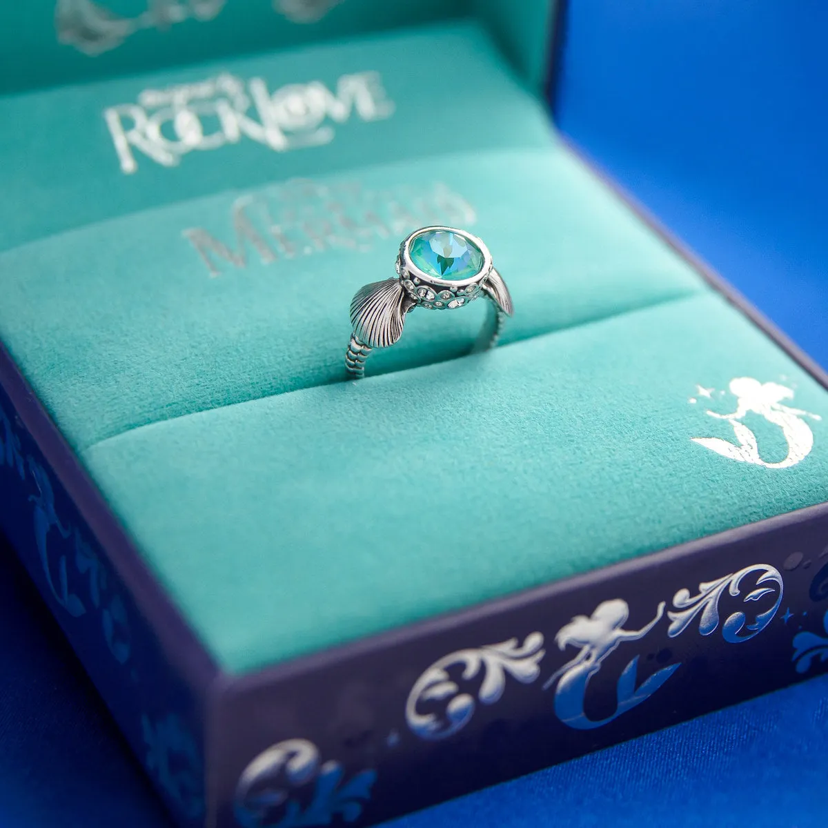 Disney X RockLove THE LITTLE MERMAID Seashell & Bubble Ring