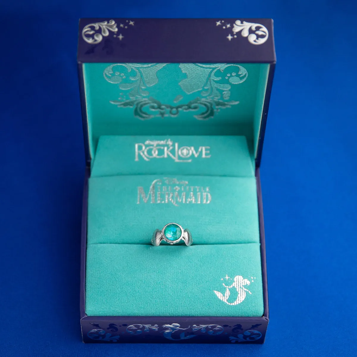 Disney X RockLove THE LITTLE MERMAID Seashell & Bubble Ring