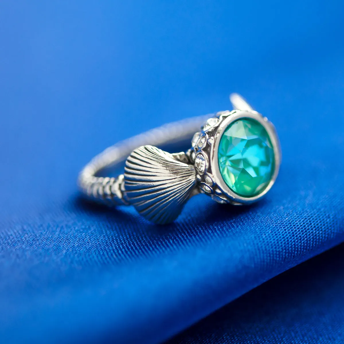 Disney X RockLove THE LITTLE MERMAID Seashell & Bubble Ring