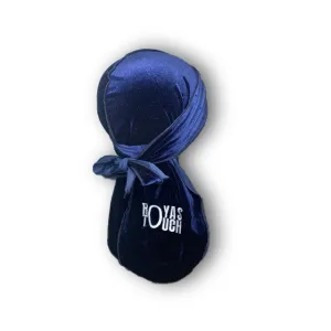 DUtheRAGthing Navy Blue Velvet Durag