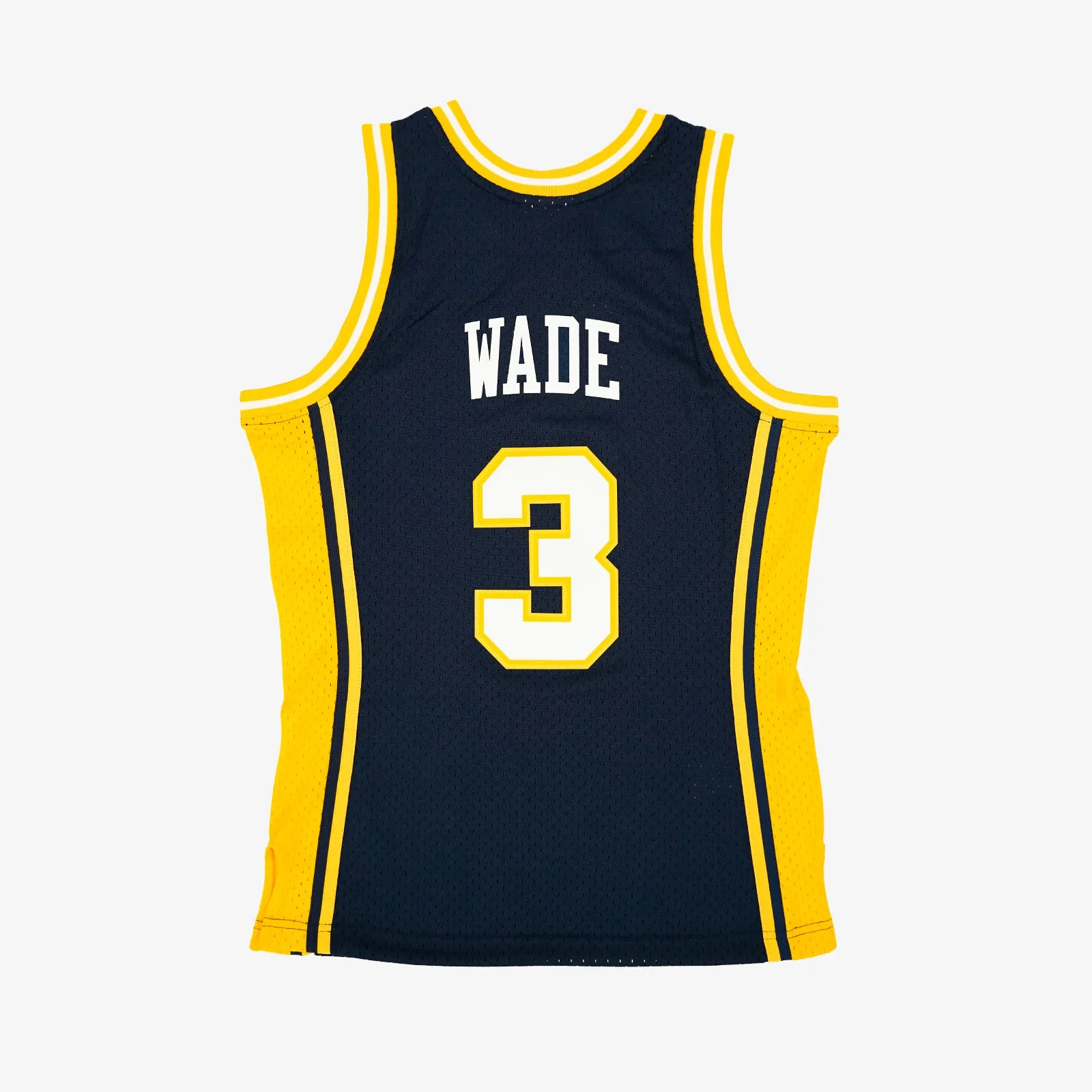 Dwyane Wade Marquette Golden Eagles 02-03 HWC Swingman Jersey - Navy