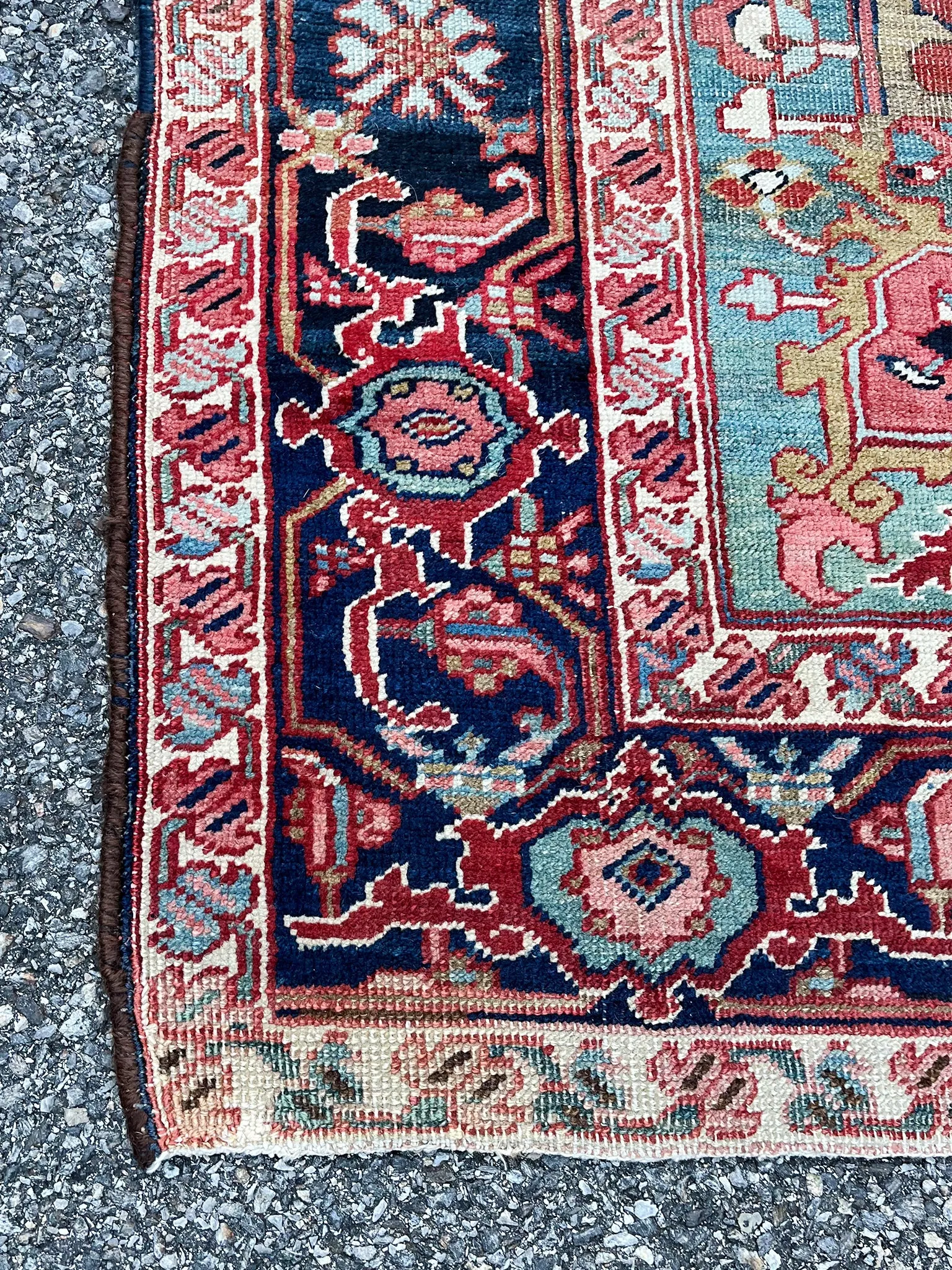 Early 20th Century Heriz Rug - 70" x 55" - ON HOLD
