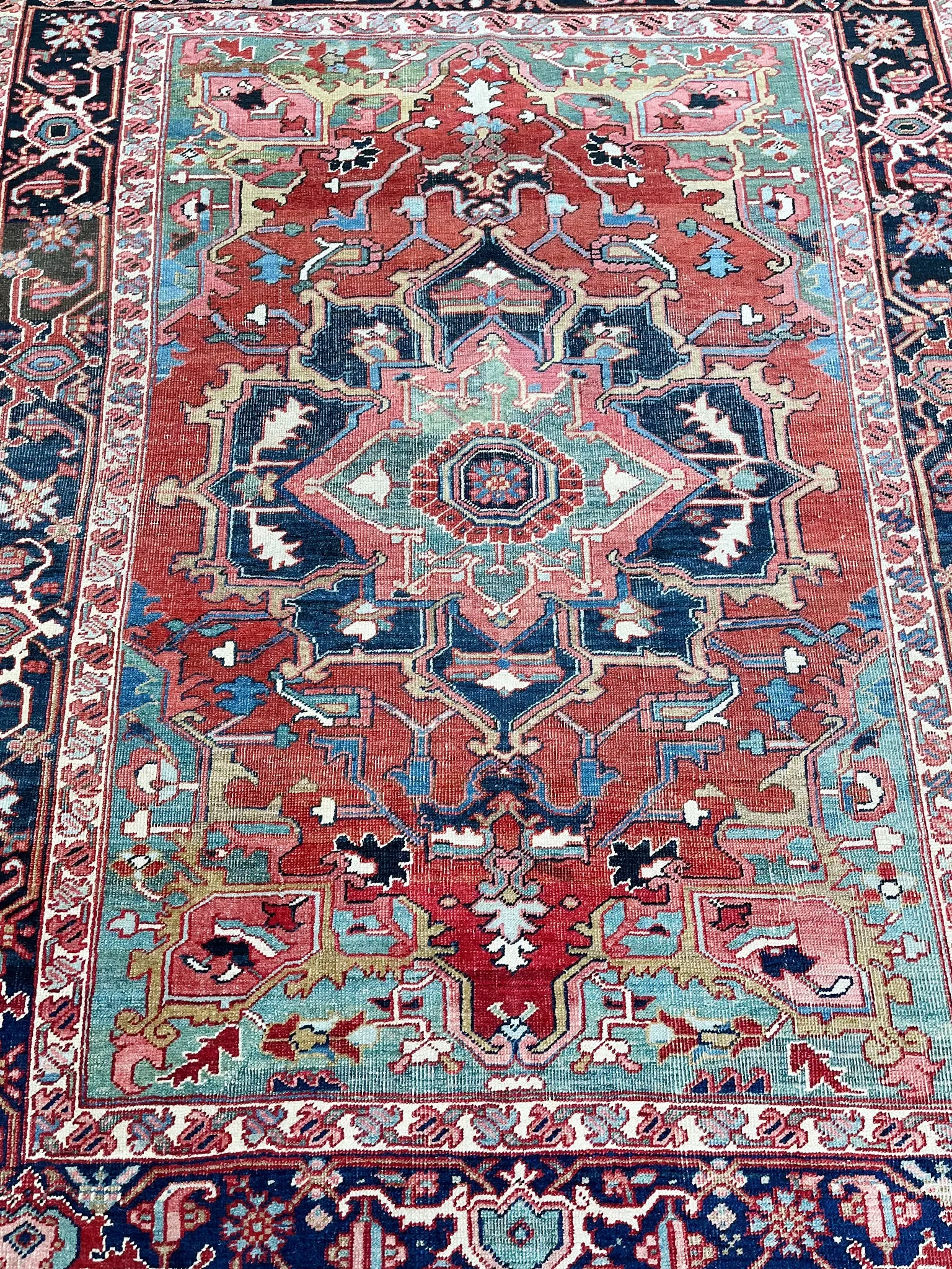 Early 20th Century Heriz Rug - 70" x 55" - ON HOLD