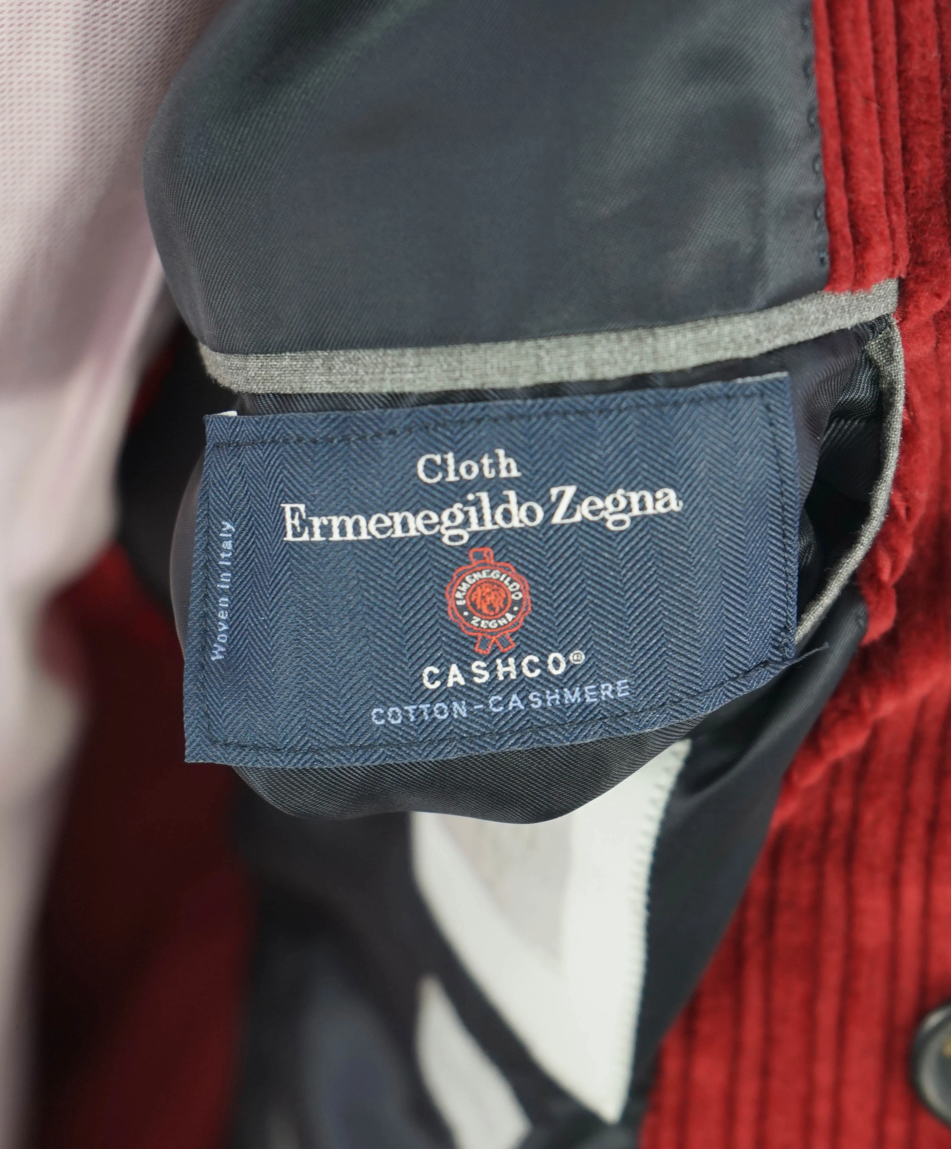 ELEVENTY - By ERMENEGILDO ZEGNA "CASHMERE CORDUROY" Jogger Suit - 42US