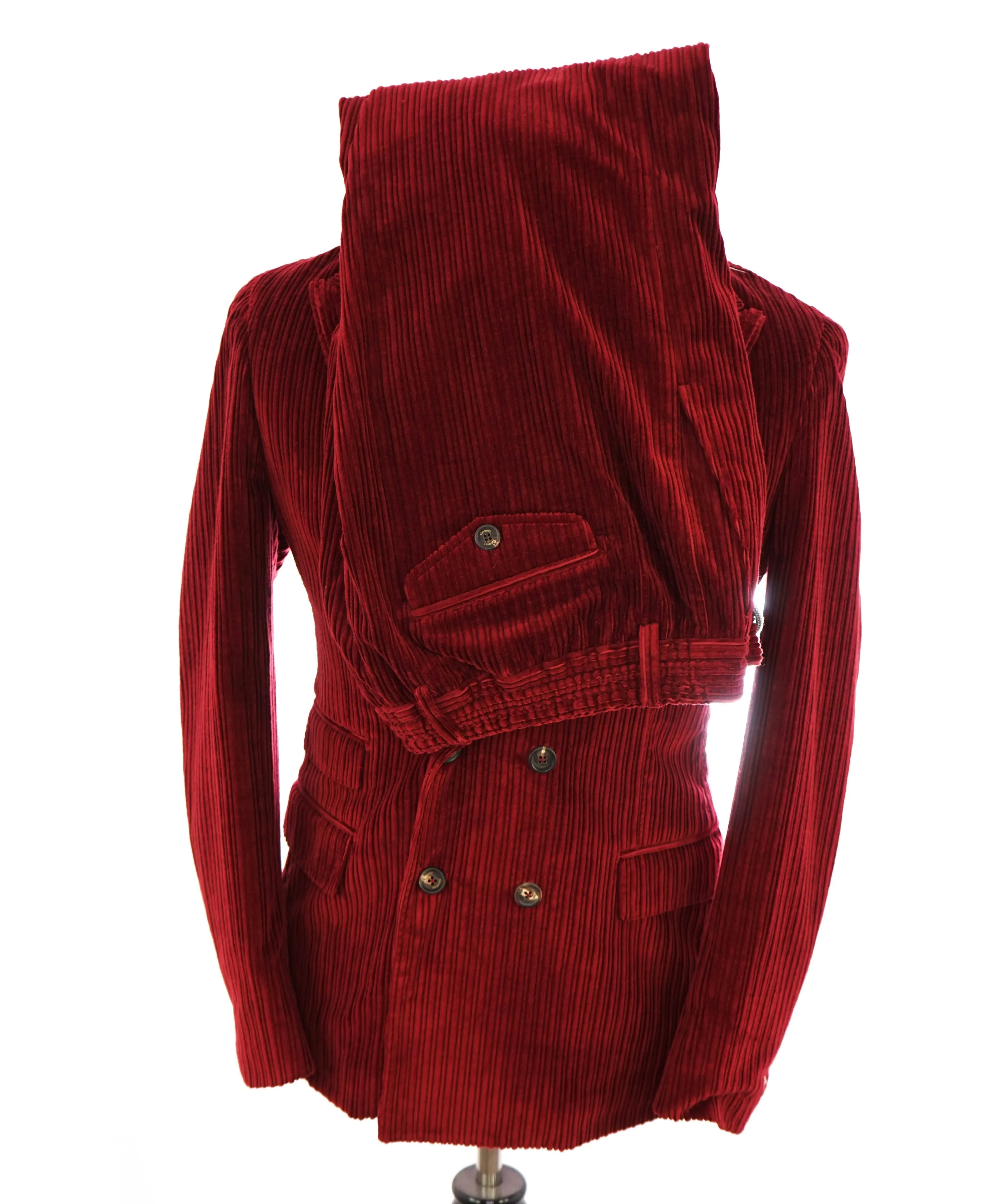 ELEVENTY - By ERMENEGILDO ZEGNA "CASHMERE CORDUROY" Jogger Suit - 42US