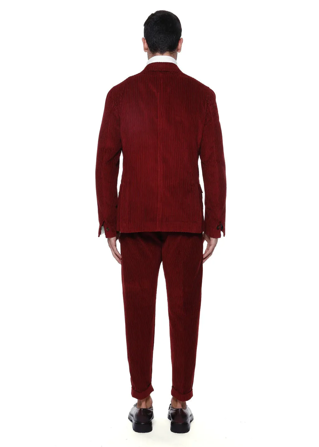 ELEVENTY - By ERMENEGILDO ZEGNA "CASHMERE CORDUROY" Jogger Suit - 42US