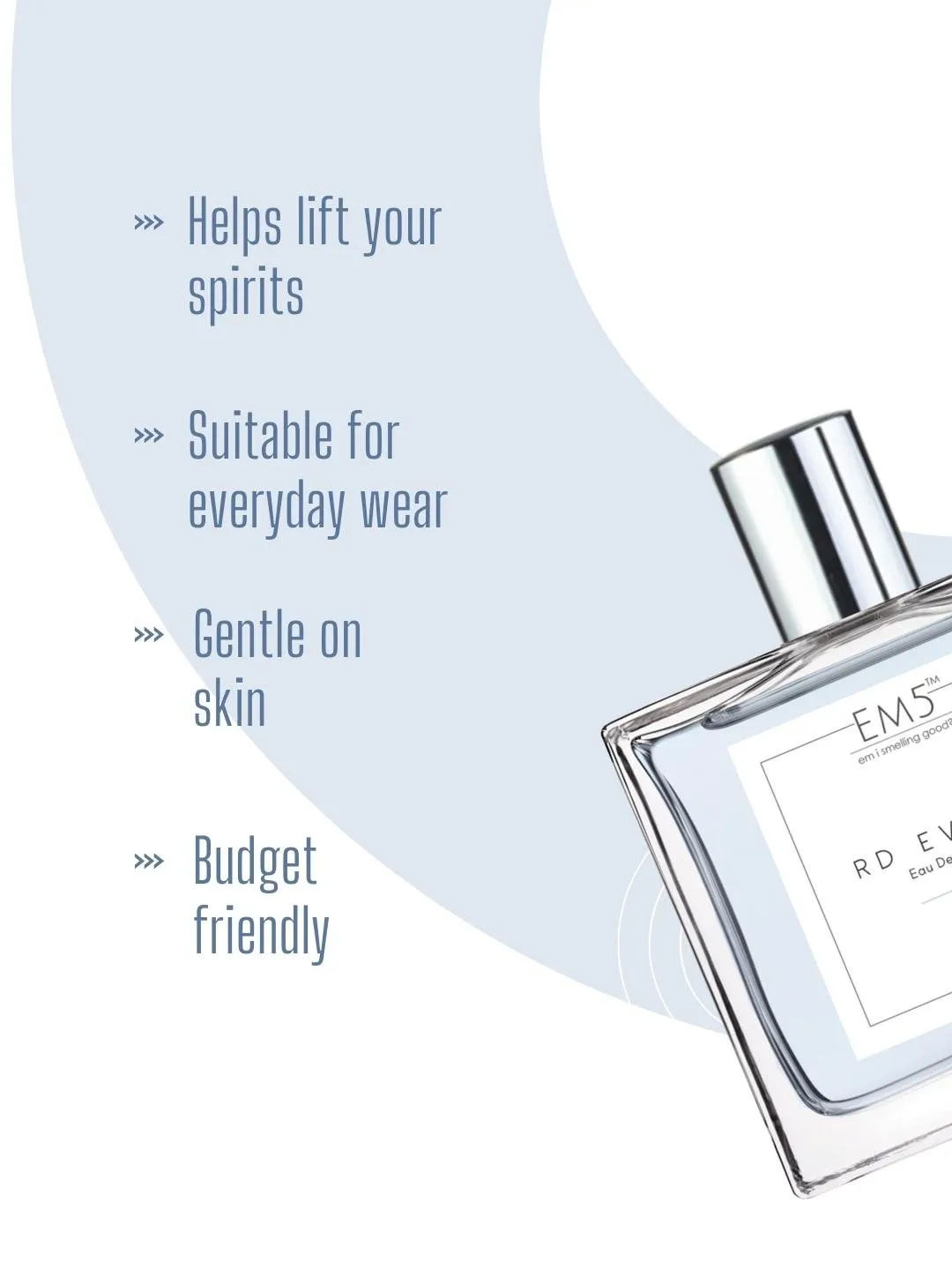 EM5™ Ocean Breeze Perfume for Men | Fruity Citrus Fresh Warm Spicy Fragrance | 50 ml Eau de Parfum Spray | Luxury Gift for Him