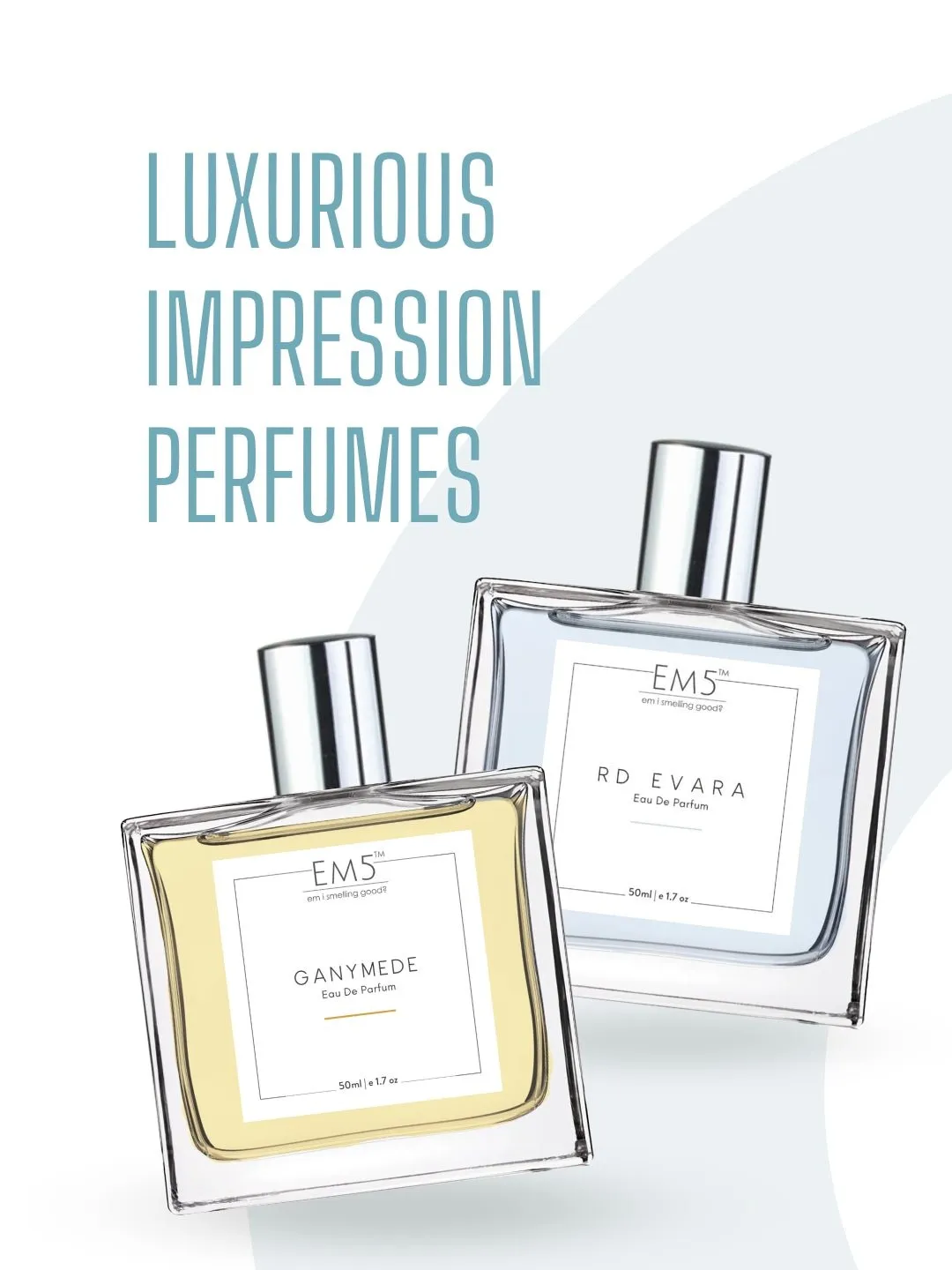 EM5™ Soiree Perfume EDP Spray for Men | Spicy Amber Citrus Fragrance Accords | Luxury Gift for Him | Variants Available: 50 ml Spray / 15 ml Spray