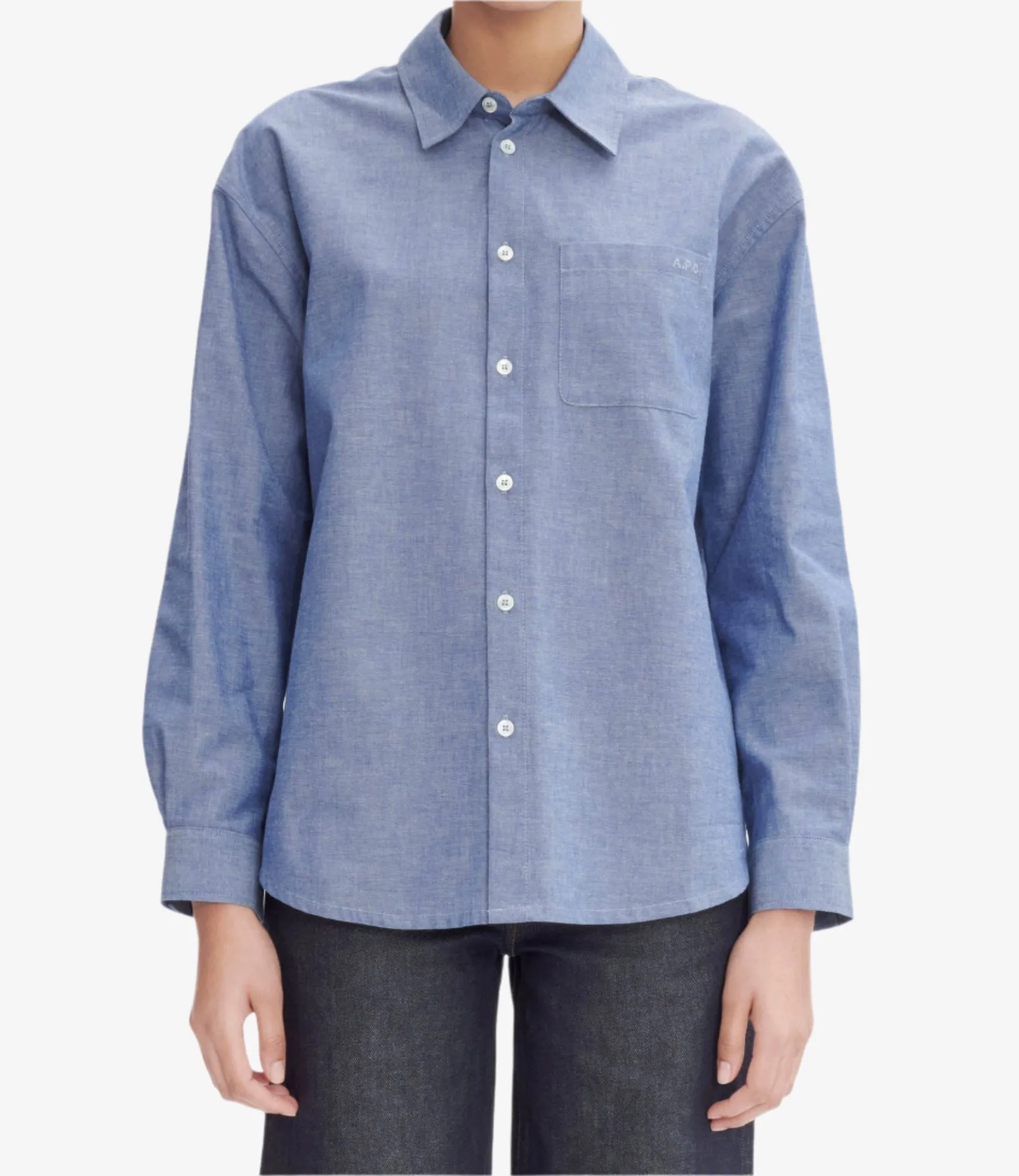 Embroidered Boyfriend shirt