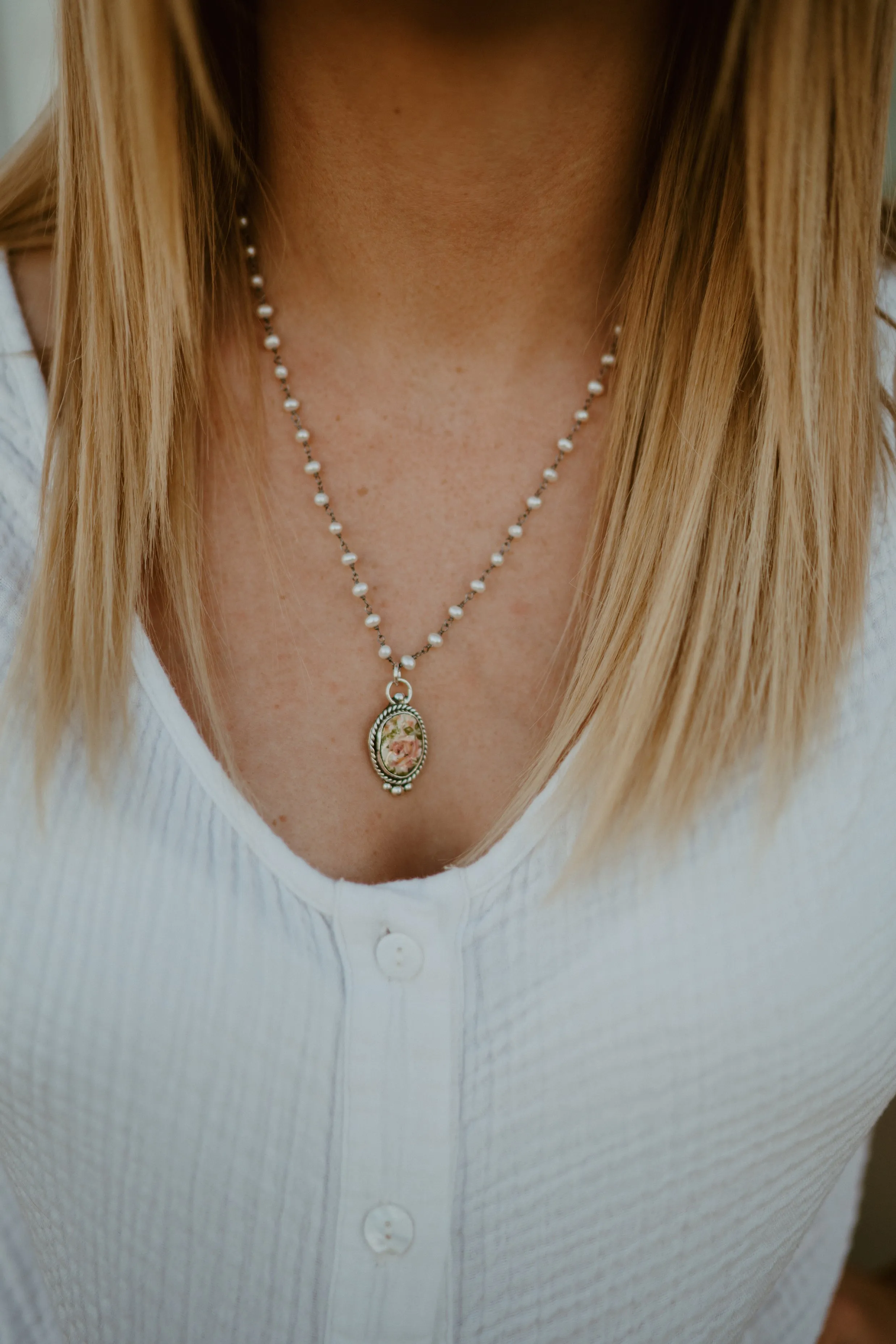 Florencia Necklace | Yellow