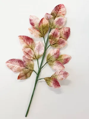FLOWER - Leaf Spray Pink