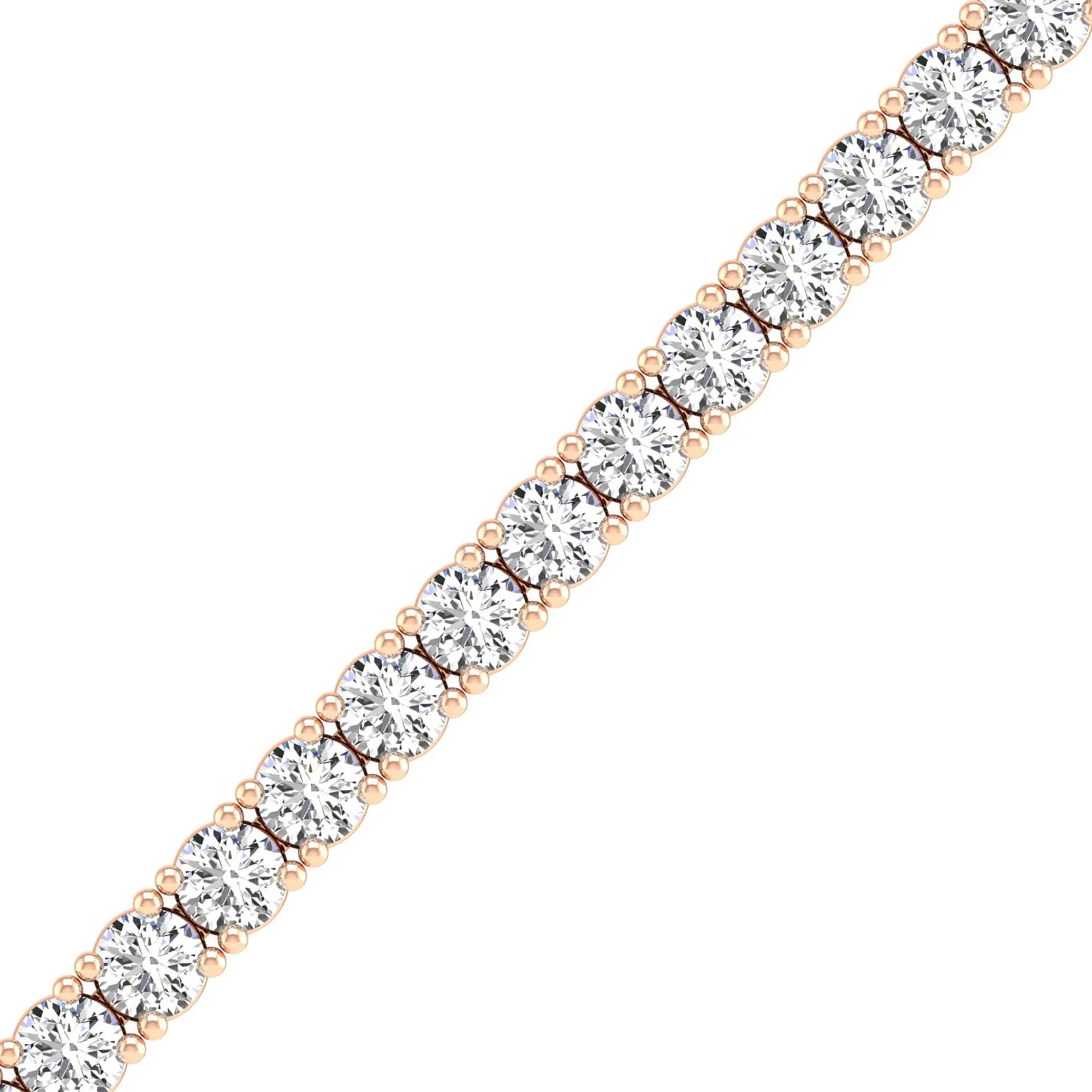 Four Prong Classic Diamond Tennis Bracelet
