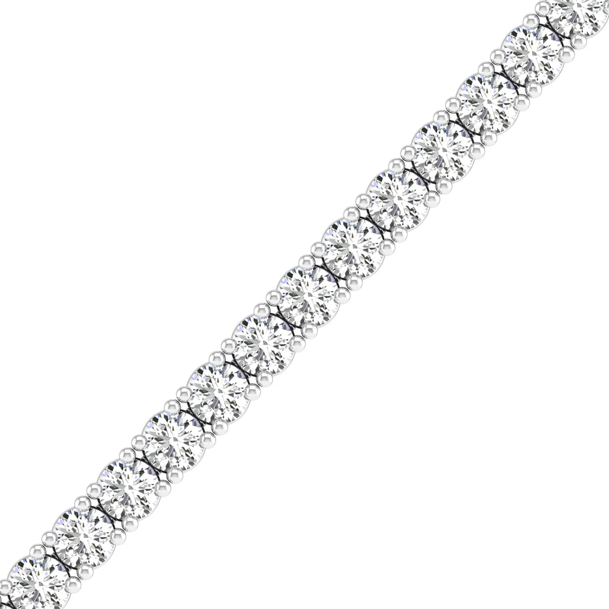 Four Prong Classic Diamond Tennis Bracelet