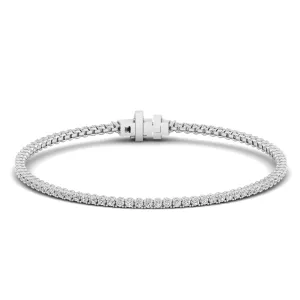 Four Prong Classic Diamond Tennis Bracelet