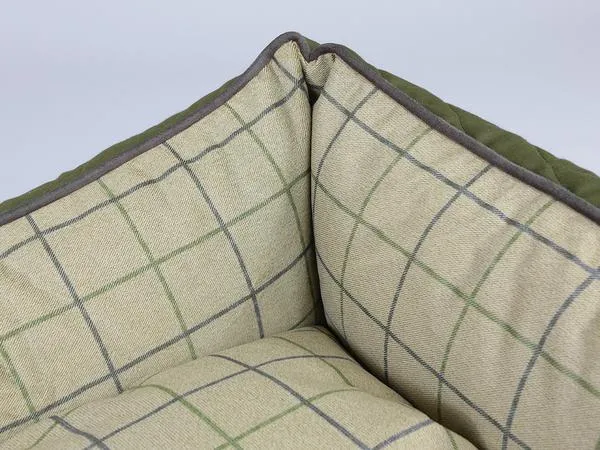 George Barclay Country Box Bed Olive Green Various Sizes
