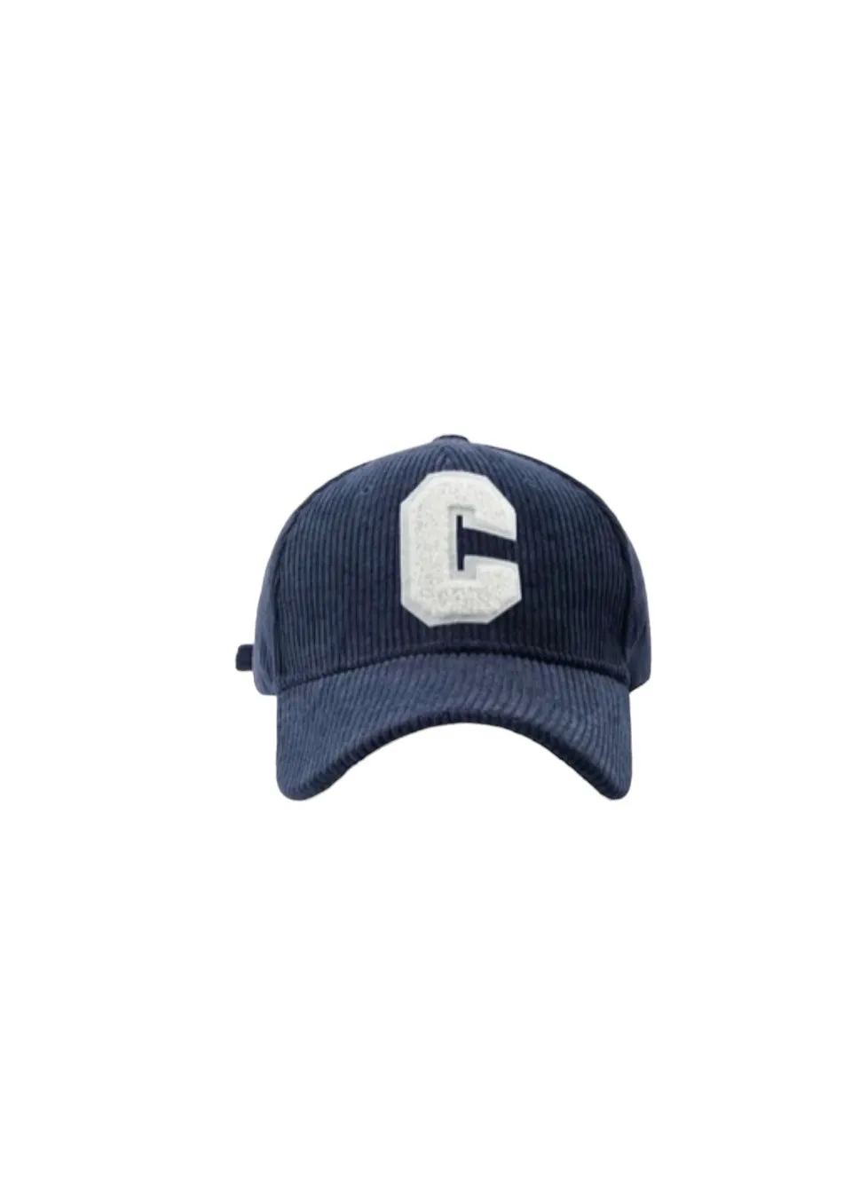 Gorra De Pana Corduroy Letra C Fashion Influencer Moda Paris Unisex U