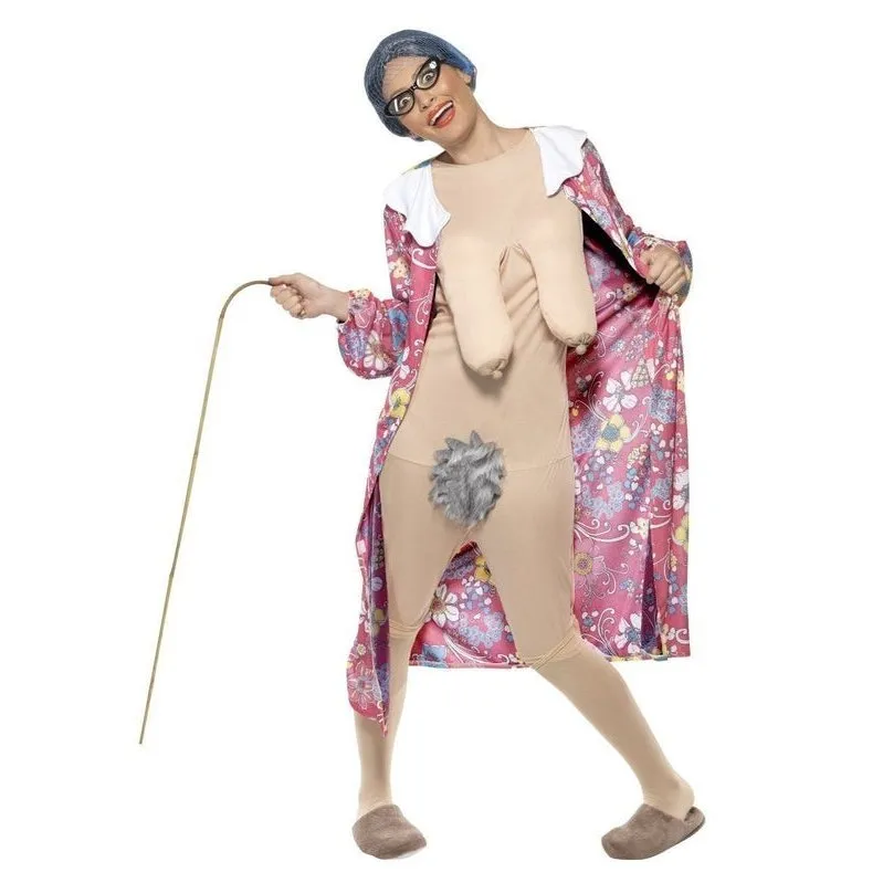 Gravity Granny Costume